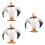 3 Pcs Simulation Animal Toy Adorable Model Desktop Decoration 8