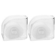 10Pcs Acrylic Transparent Watch Display Case Small Square Storage Box