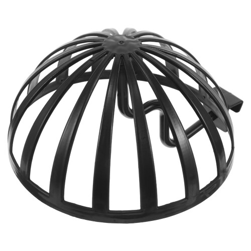2Pcs Black Hat Display Rack Plastic Stand for Store Use 2