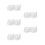 10Pcs Acrylic Transparent Watch Display Case Small Square Storage Box 6