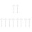 10 Pcs Miniature Train Lamp Models Plastic Sand Table Streetlamp 7