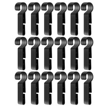 120 Pcs Hard Hat Light Clip Clamp For Safety Glasses