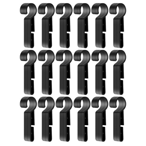 120 Pcs Hard Hat Light Clip Clamp For Safety Glasses