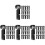 120 Pcs Hard Hat Light Clip Clamp For Safety Glasses 4