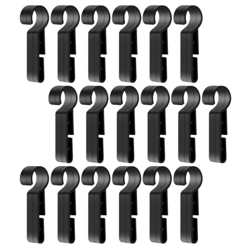 120 Pcs Hard Hat Light Clip Clamp For Safety Glasses 2