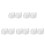10Pcs Acrylic Transparent Watch Display Case Small Square Storage Box 8