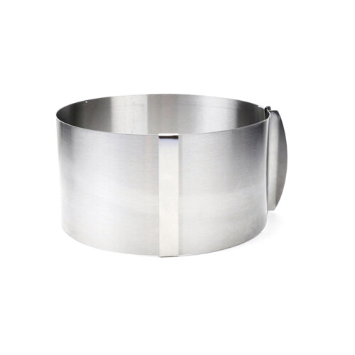3Pcs Silver Stainless Steel Mousse Ring Mold for Cake Baking