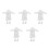 5 Sets Mini Bathrobe And Socks For Dolls Clothing Accessory 5