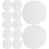 60Pcs Double-Sided Hook and Loop Carpet Adhesive Pads Black Home Use 3
