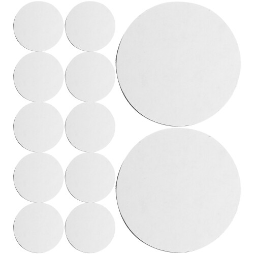 60Pcs Double-Sided Hook and Loop Carpet Adhesive Pads Black Home Use 2