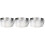 3Pcs Silver Stainless Steel Mousse Ring Mold for Cake Baking 4