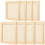 32 Pcs Wooden Square Picture Frames For Diy Photo Projects 1