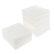 100St Houtpulp Handdoek Wit Spa Wegwerp Vouwbaar