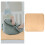 4Pièces Tapis Pour Siège Protection Beige 9