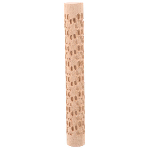 4Pcs Multi-Functional Wooden Clay Rollers for Home Craft and Embossing 1