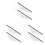 6 Pcs Silicone With Handle Durable And Simple Bathroom Mirror Wipe 2