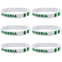 18 Pcs White Wristbands Sports Hand Chain Bracelet