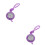 2 Pcs Medical Watch Hanging Clasp Man 4