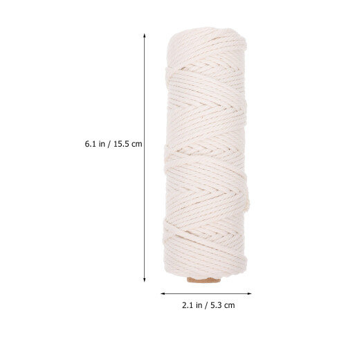 1 set macramé diy wandhangdecor met stokjes en 1