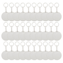 2 Sets Keychain Making Kit Heat Transfer Diy Keychains