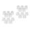 20Pcs Transparent PVC Hat Inner Support Stand Stable Cowboy Cap Holder 6