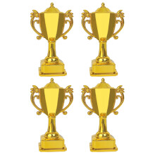 12 Pcs Mini Plastic Award Trophy Small Decor