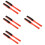 4Pcs Lightweight Red PP Pig and Sheep Forcing Paddle Tool 8