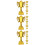 12 Pcs Mini Plastic Award Trophy Small Decor 9