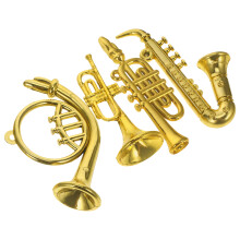 8 Pcs Mini Plastic Musical Instrument Home Ornament