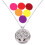 2Sets Stylish Silver Aromatherapy Diffuser Necklace with Felt Cushion 1