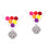 2Sets Stylish Silver Aromatherapy Diffuser Necklace with Felt Cushion 4