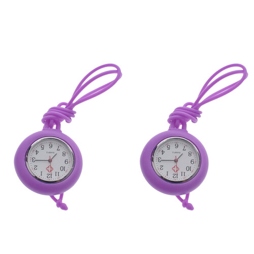 2 Pcs Medical Watch Hanging Clasp Man 1