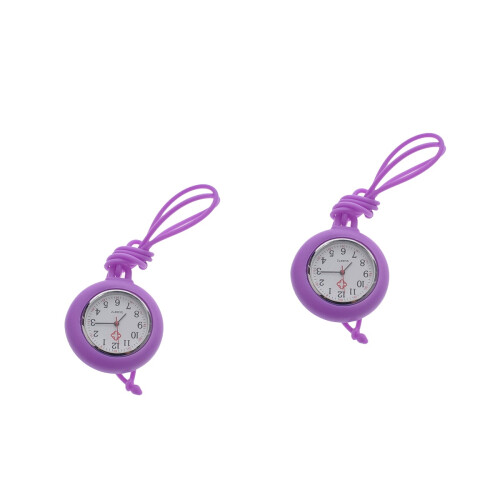 2 Pcs Medical Watch Hanging Clasp Man 2