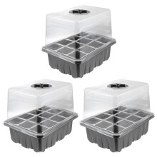 6 Pcs Tray Plants Planter Box Flowers