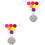 2Sets Stylish Silver Aromatherapy Diffuser Necklace with Felt Cushion 3