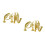 8 Pcs Mini Plastic Musical Instrument Home Ornament 5