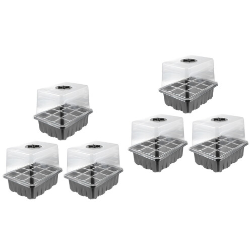 6 Pcs Tray Plants Planter Box Flowers 2