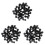 600 Pcs Pin Backs Pin Caps Tack Back Pin Clasps 2