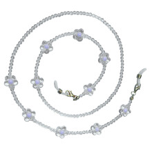 Set Of 3 Transparent Floret Glasses Lanyard Multi-Purpose Hanging