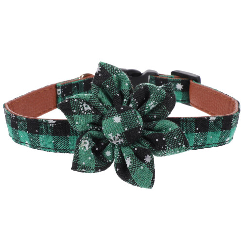 4Pcs Adjustable Christmas Cat Collar For Small Pets 1