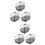 6 Pcs Tray Plants Planter Box Flowers 5