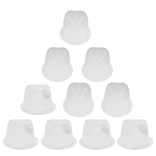 20Pcs Transparent PVC Hat Inner Support Stand Stable Cowboy Cap Holder 2