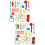64 Pcs Colored Clay Tools Child Manual Plastic 5