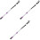 3Pcs Golfing Score Counters White Nylon Beads Durable for Golf 4