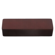 Light Brown Wooden Pet Hair Keepsake Box for Cat and Dog Whiskers