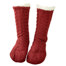 2 Pairs Floor Socks Woman Breathable Medium Stockings Polyester
