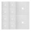 Breathable White Face Rest Covers for Massage & Spa Salon Use 1
