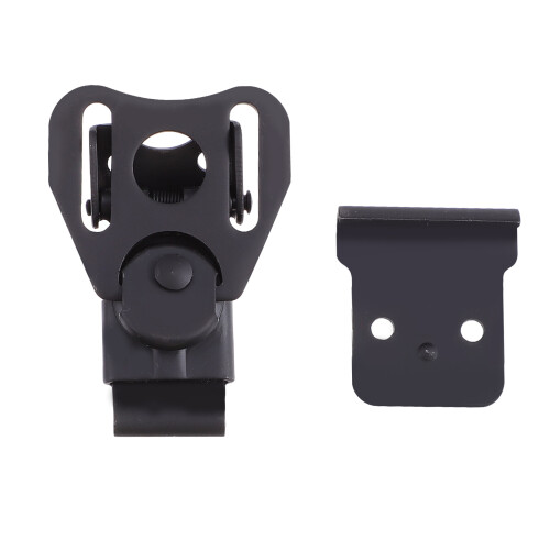 2Pcs Steel Spring Loaded Twists Latch for Tool Box Case Black