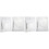 4Sets Multi-Purpose Manicure Palet Wit Acryl Voor Nagelkunst 2