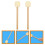 10 Pcs Big Drumstick Classic Child Lollipop Beech 7